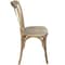 Flash Furniture Advantage Natural With White Grain X-Back Chair X-BACK-NWG - alternate 6